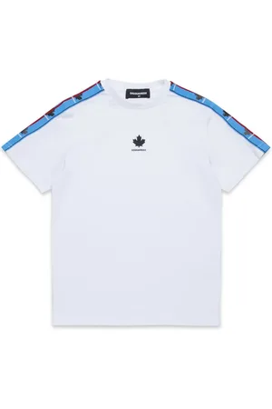 Dsquared2 Camiseta con estampado de hoja de arce