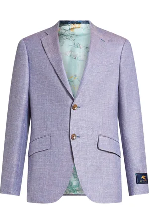 Etro Blazer con motivo pied de poule