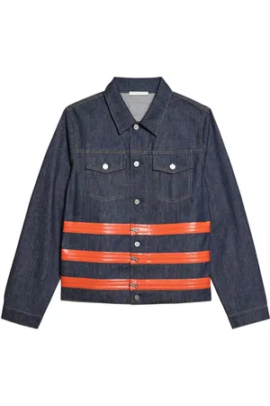 Helmut Lang Chaqueta vaquera con cremallera