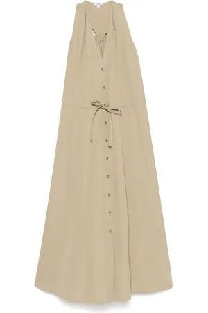Aspesi Vestido midi con cinturilla elástica