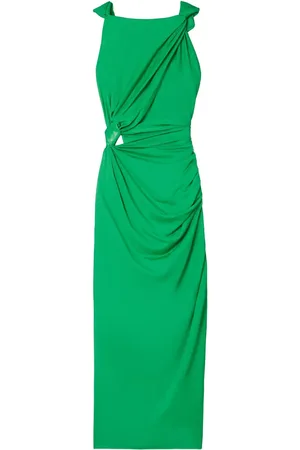 Tory Burch Vestido midi con detalle de nudo