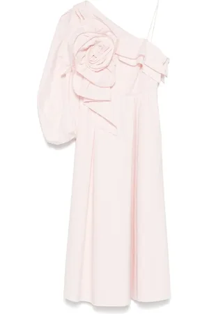 Dorothee Schumacher Vestido midi asimétrico