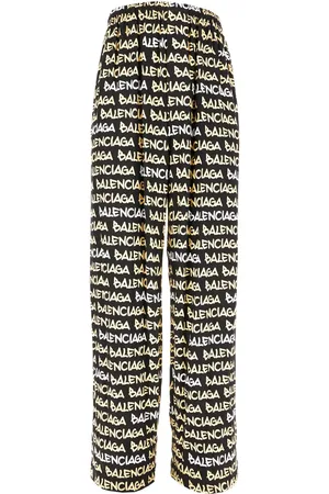 Balenciaga Pantalones con estampado del logo