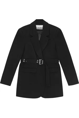 Ganni Blazer con cinturón