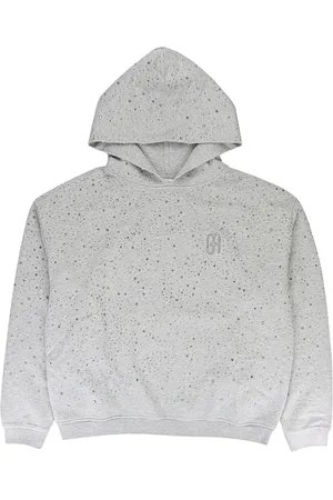 BIRTH OF ROYAL CHILD Sudadera Starry Sky Diamond Grey con capucha