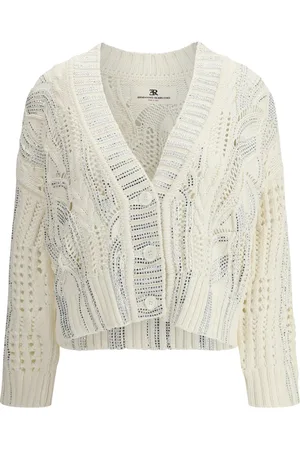 ERMANNO SCERVINO Cárdigan con apliques de strass