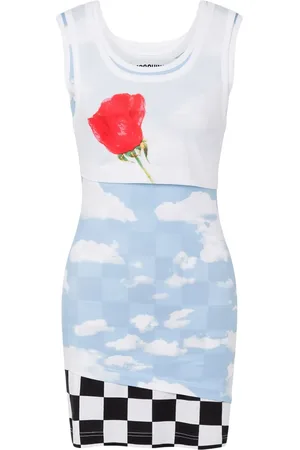 Moschino Vestido estilo camiseta a capas