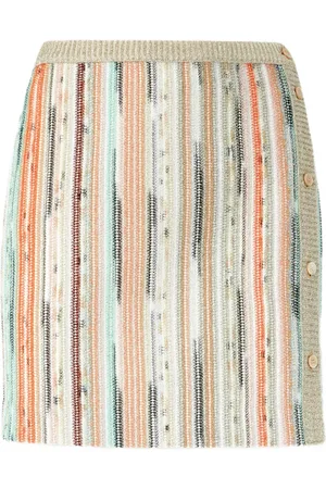 Missoni Falda corta a rayas