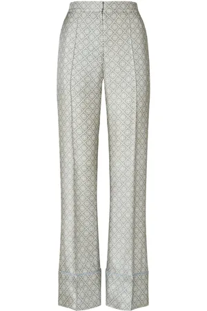 Tory Burch Pantalones con estampado T Monogram