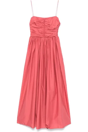 MATTEAU Vestido midi fruncido