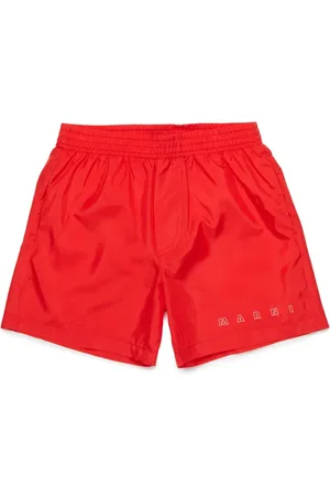 Marni Bañador con logo estampado