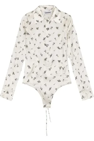 Ganni Body con motivo floral