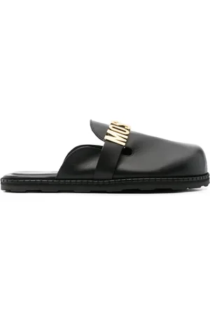 Moschino Sandalias con placa del logo