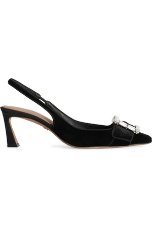 Dolce & Gabbana Zapatos de tacón con tira trasera y hebilla