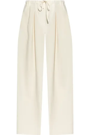 THEORY Pantalones plisados de crepé