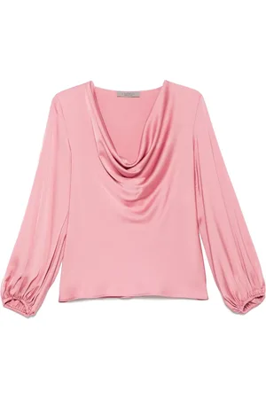 D.EXTERIOR Blusa de satén
