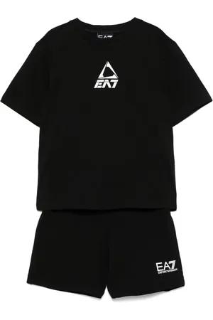 Emporio Armani Conjunto con logo de águila