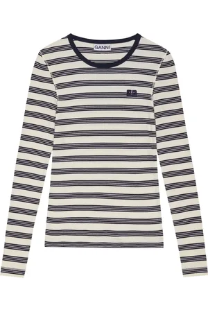 Ganni Camiseta a rayas