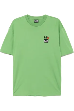 EA7 Camiseta con motivo de grafiti