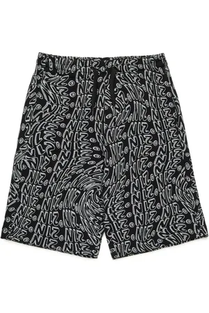 Nº21 Bermudas con logo estampado