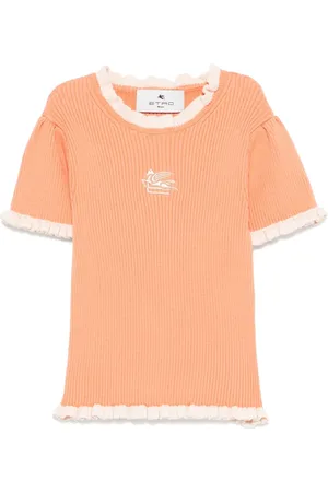 Etro Camiseta de canalé