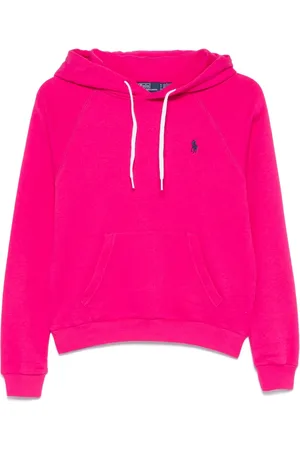 Ralph Lauren Sudadera de algodón con capucha y bordado Polo Pony