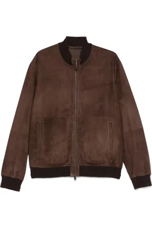 CANALI Chaqueta bómber con cremallera