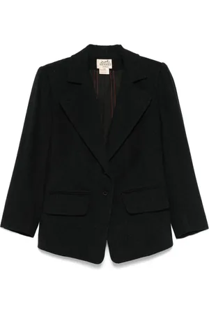 Hermès Blazer con acabado afelpado 1990