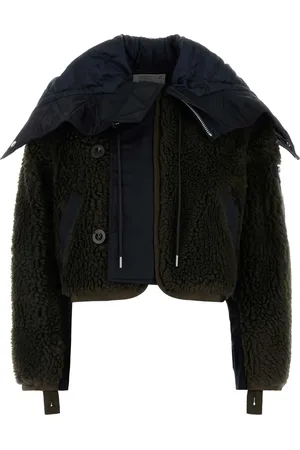 SACAI Chaqueta bómber de dos tonos