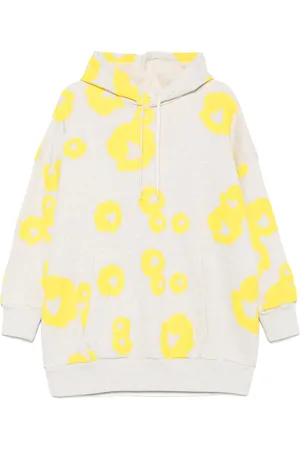 Autry Vestido corto flowers con capucha