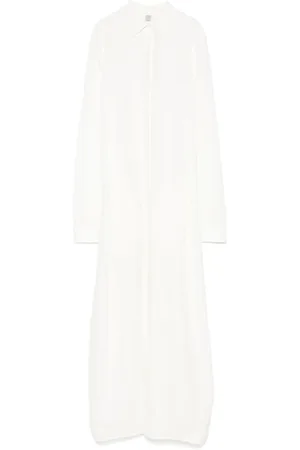 Totême Vestido camisero largo