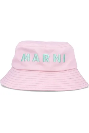 Marni Sombrero de pescador con logo bordado