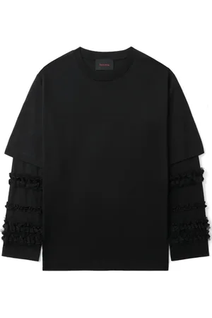 Simone Rocha Camiseta con detalle de volantes