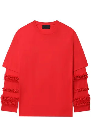 Simone Rocha Camiseta con detalle de volantes
