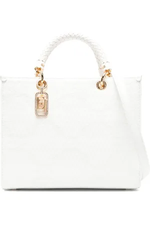 Elisabetta Franchi Bolso shopper con motivo en jacquard