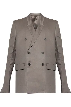 Rick Owens Blazer con doble botonadura