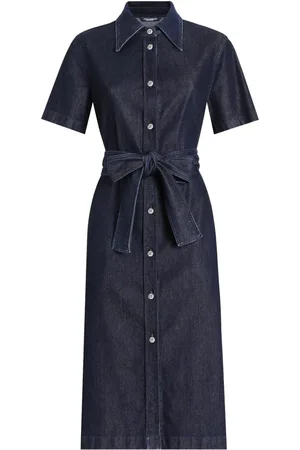 Dolce & Gabbana Vestido vaquero con cinturón