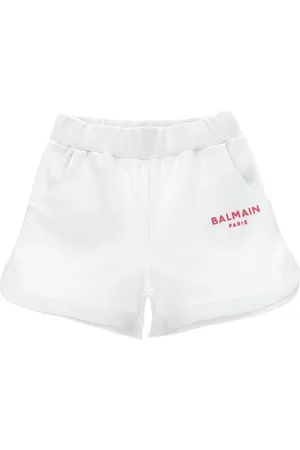 Balmain Bañador con logo en relieve