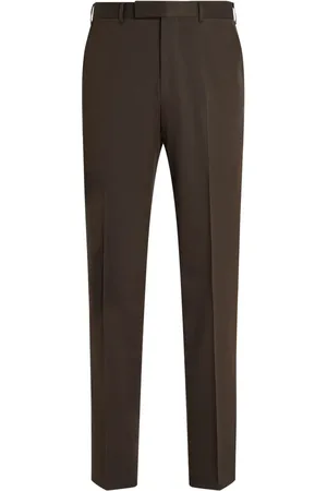 Ermenegildo Zegna Pantalones Centoventimila de algodón y lana