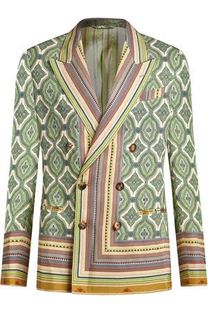 Etro Blazer con estampado geométrico