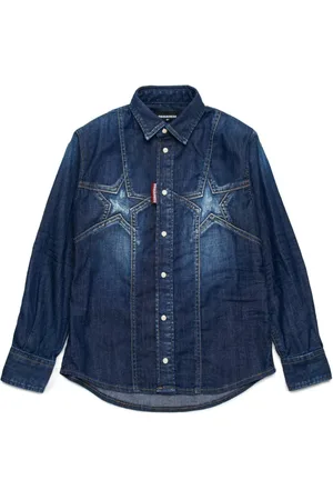 Dsquared2 Camisa con aplique de estrella