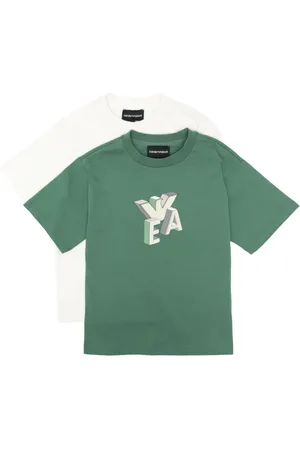 Emporio Armani Pack de dos camisetas con logo