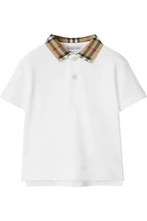 Burberry Polo de manga corta de algodón