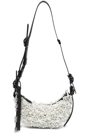 JUNYA WATANABE Bolso de hombro con detalle de perla