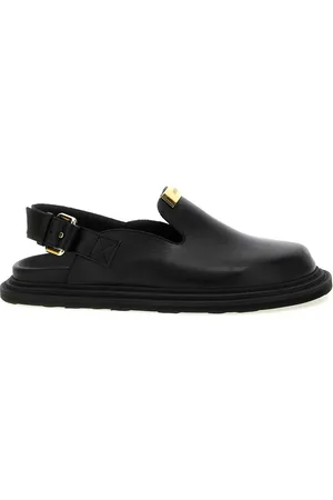 Moschino Sandalias con placa del logo