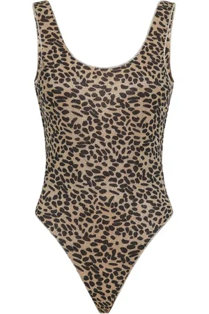Oseree Bañador con estampado de leopardo