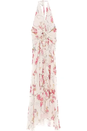 BLUMARINE Vestido largo con estampado floral