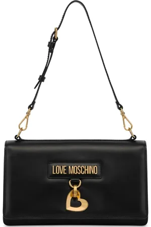 Moschino Bolso de hombro con letras del logo