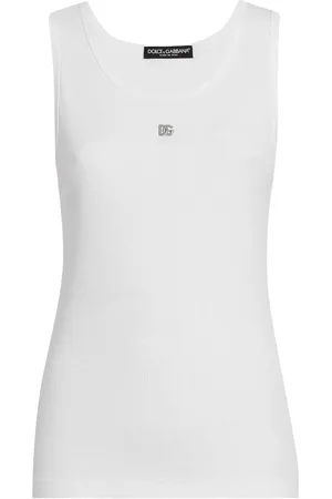 Dolce & Gabbana Top de tirantes con logo