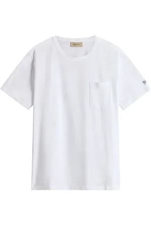 Woolrich Camiseta con detalle de bolsillo